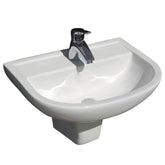 KRACK X500 Wall-Hung Basin With Integral Shroud